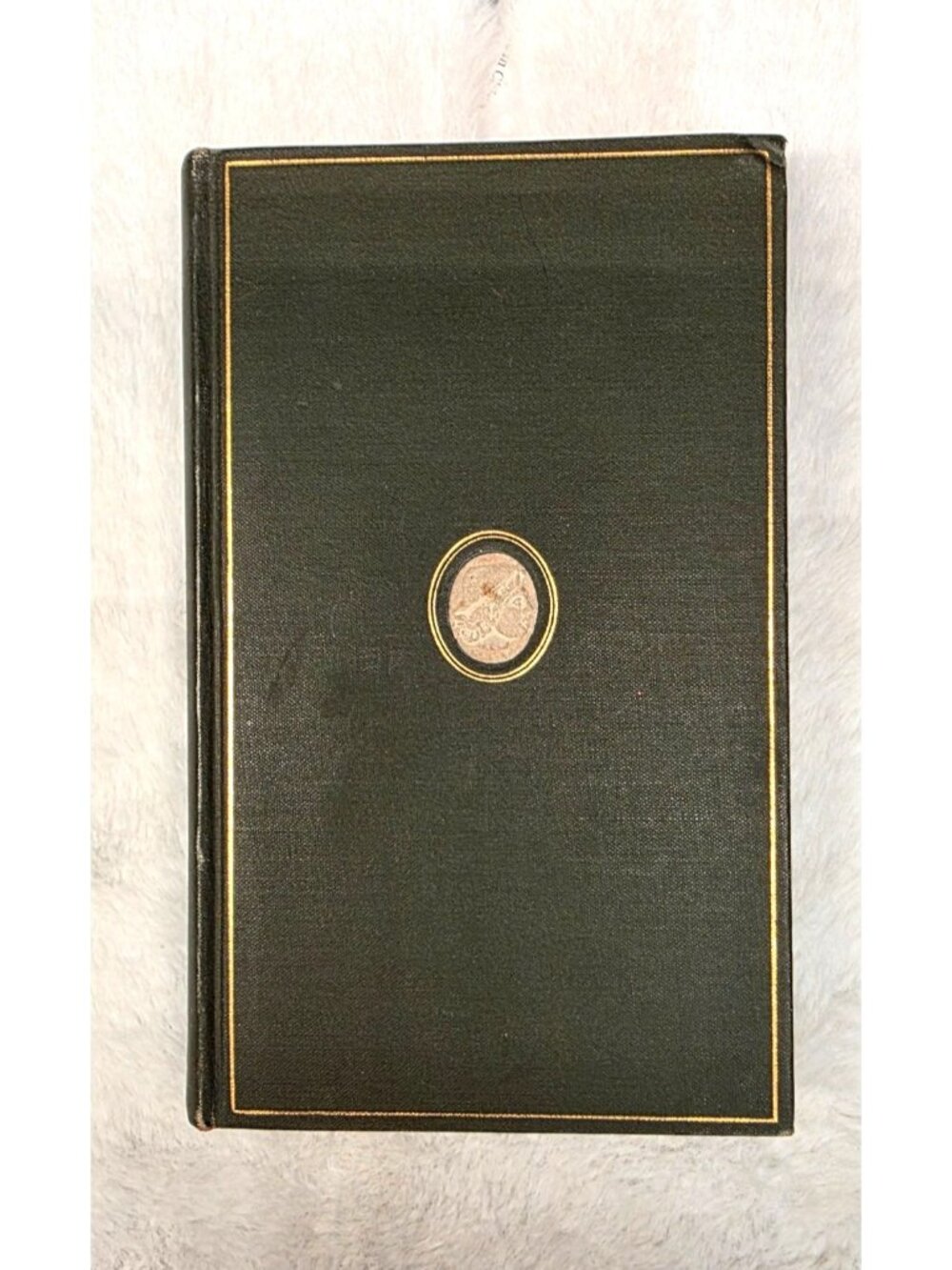 Vintage 1890 "In Ole Virginia" Hardcover Book Decorative Green Cover Gold Cameo